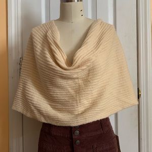 Free people hooded Infinity Scarf